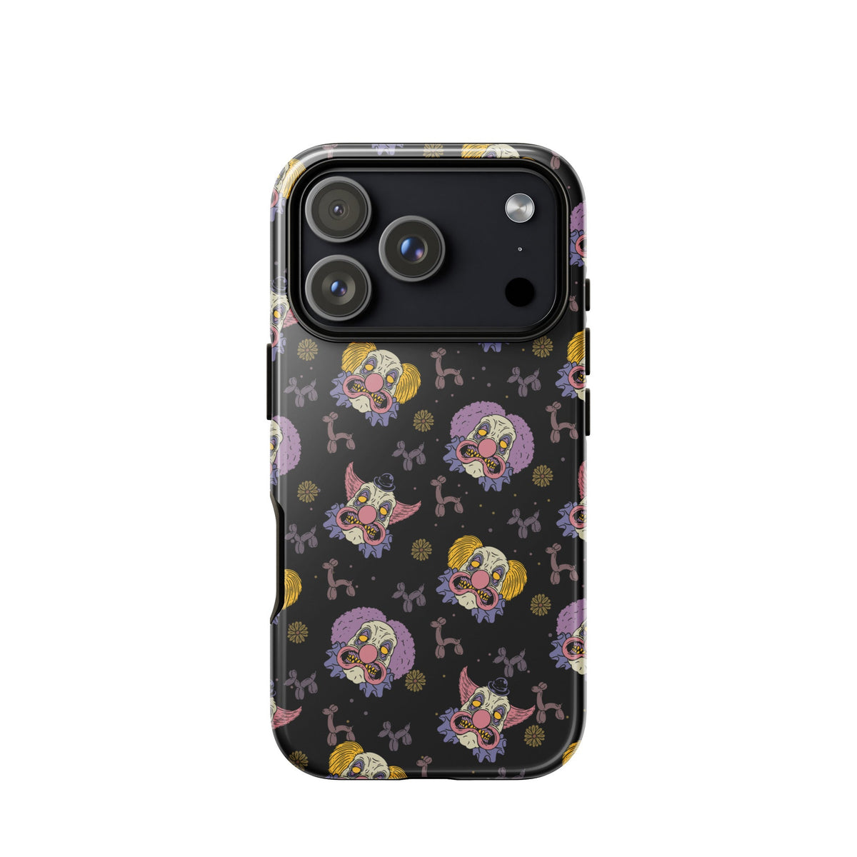 Spooky Clowns Circus iPhone Case
