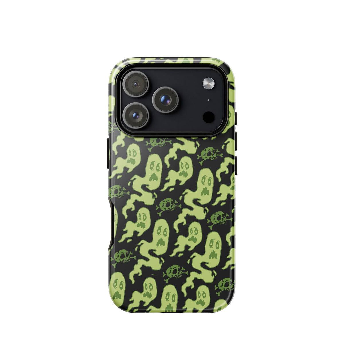 Green Ghosts iPhone Case