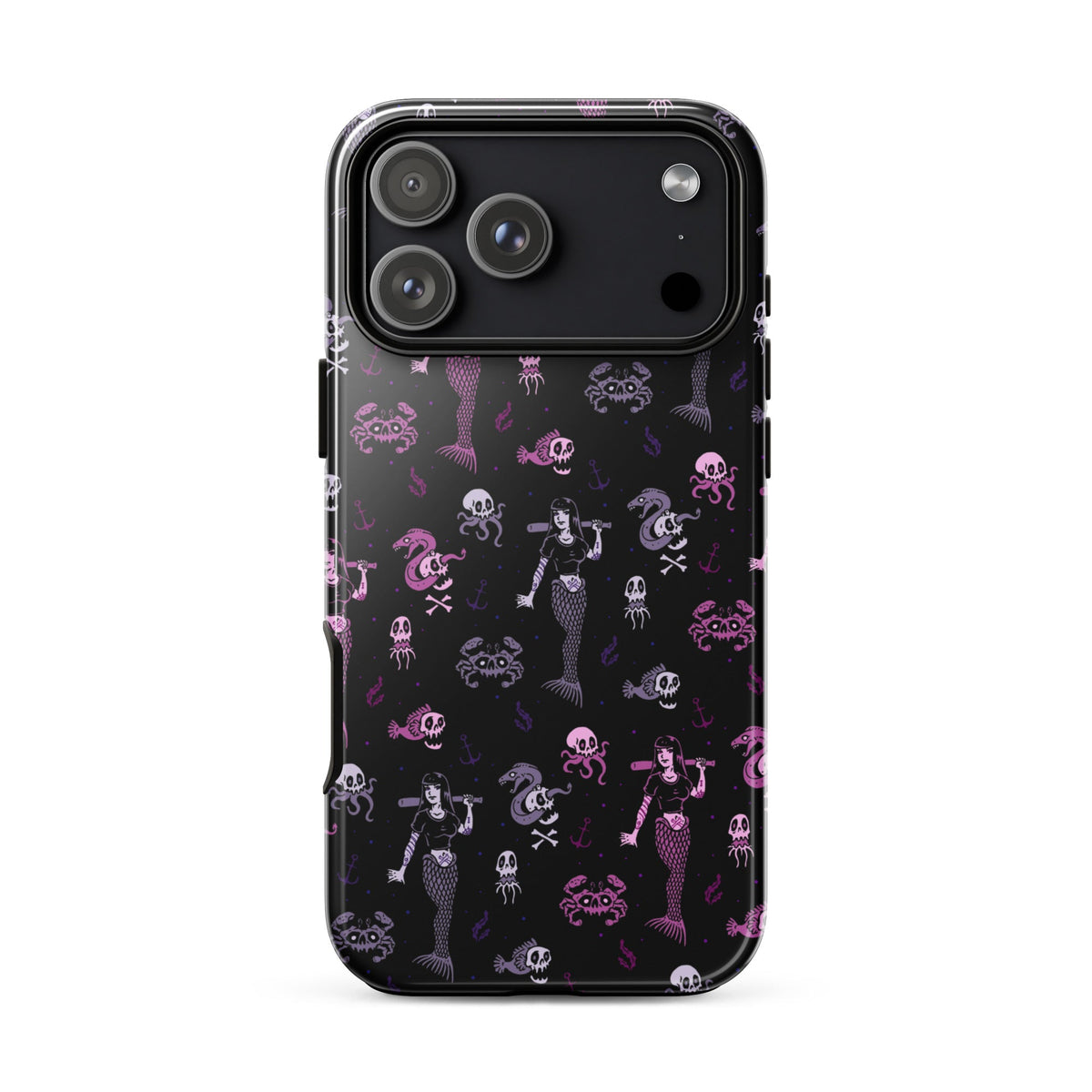 Metal Mermaid iPhone Case