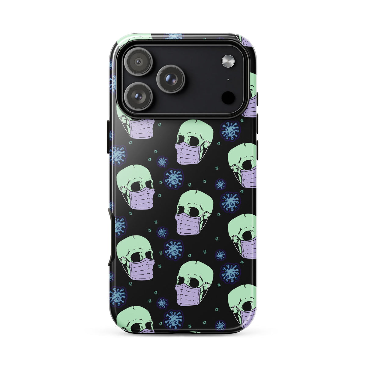 Virus Skull iPhone Case