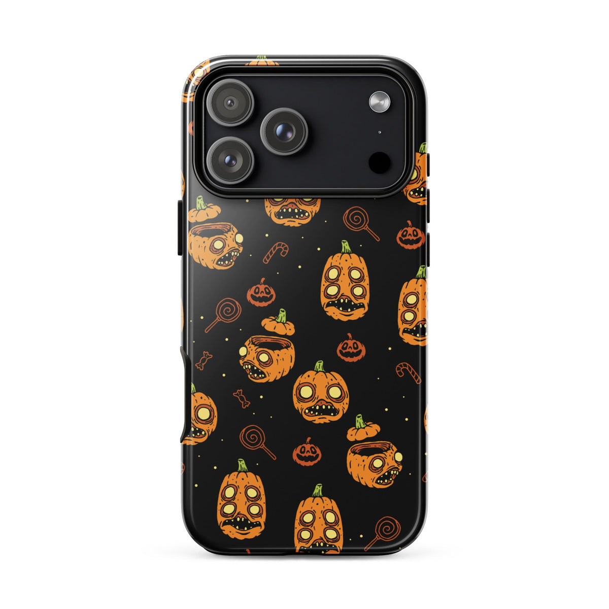 Zombie Pumpkins iPhone Case