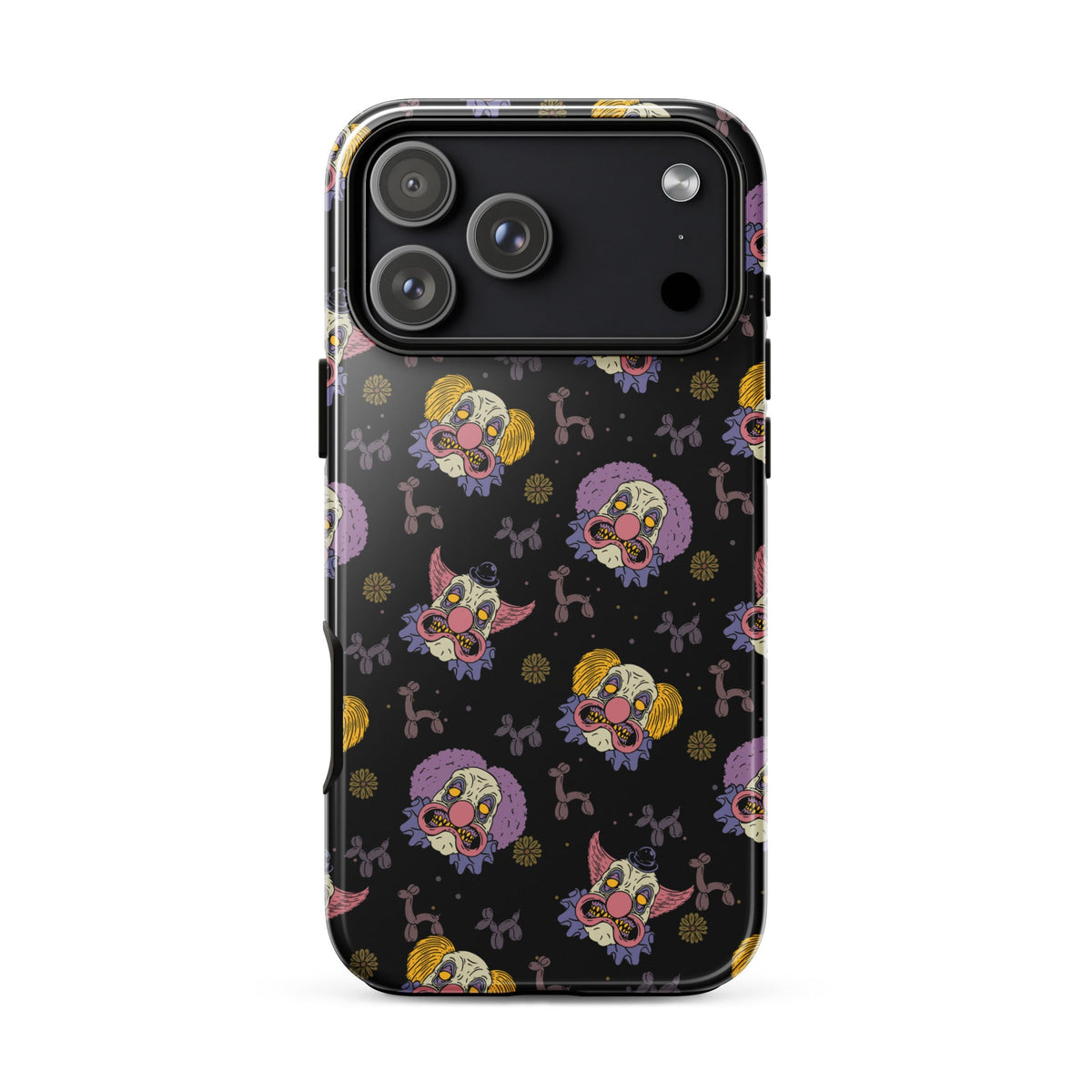 Spooky Clowns Circus iPhone Case