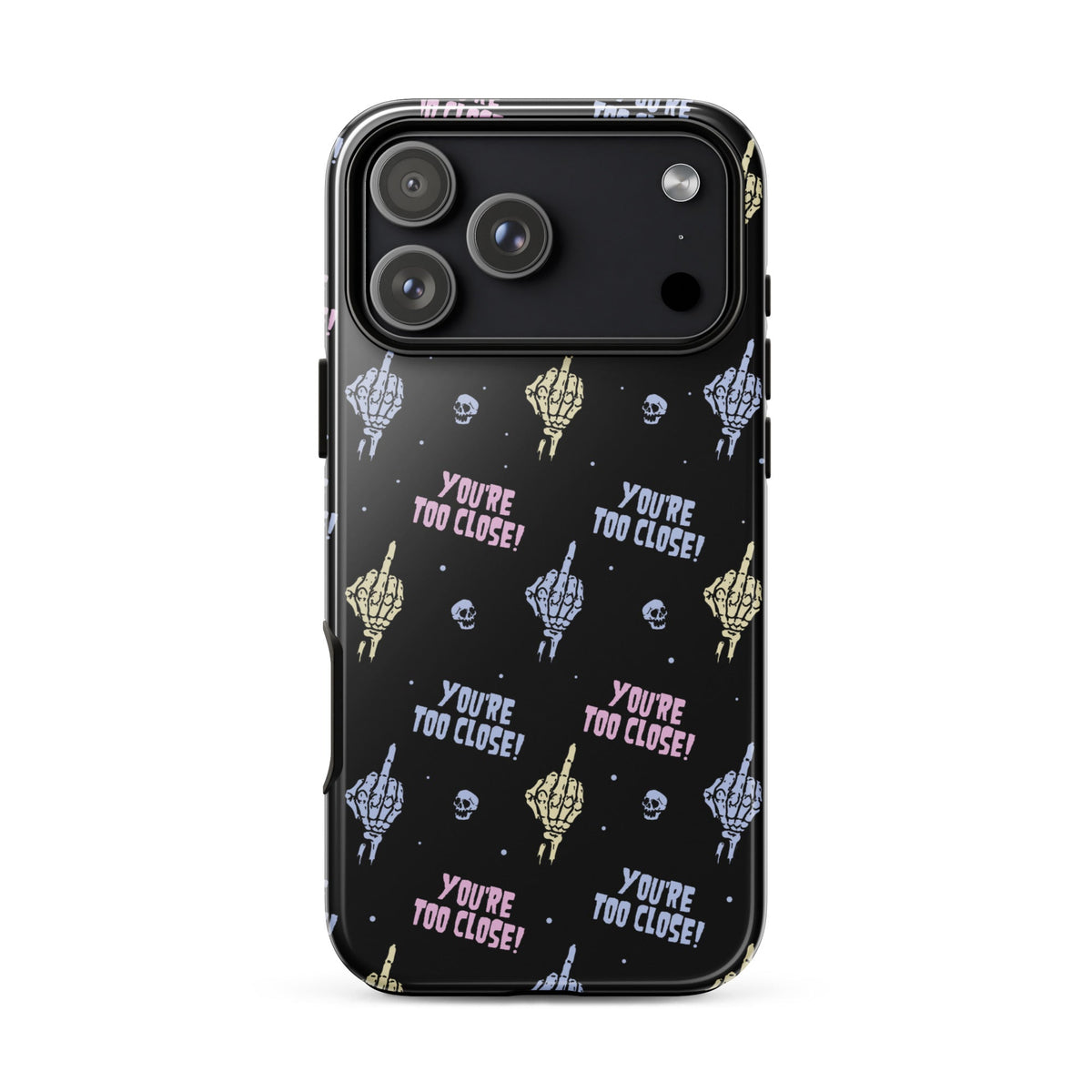 You're Too Close iPhone Case