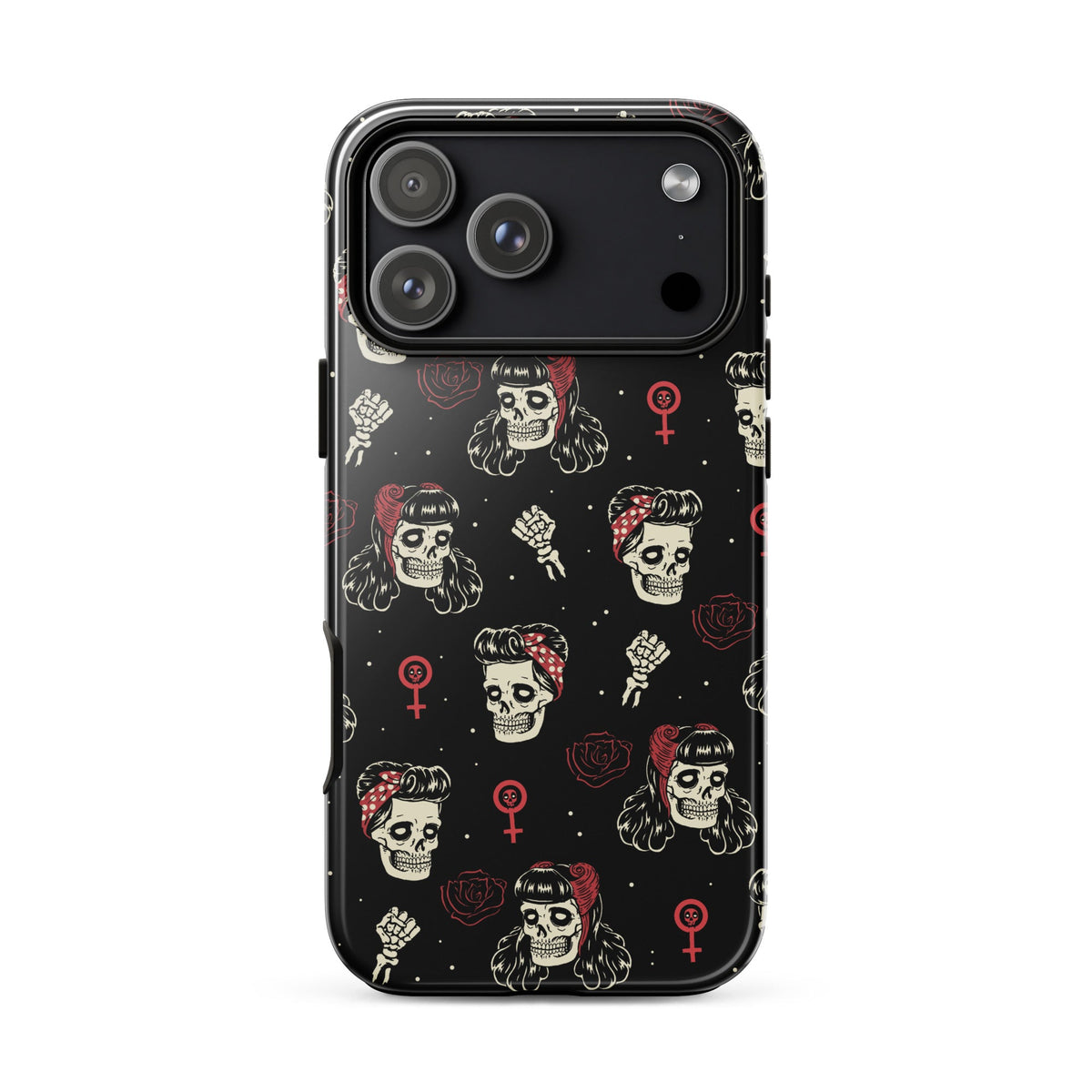 Undead Rosie Riveter iPhone Case