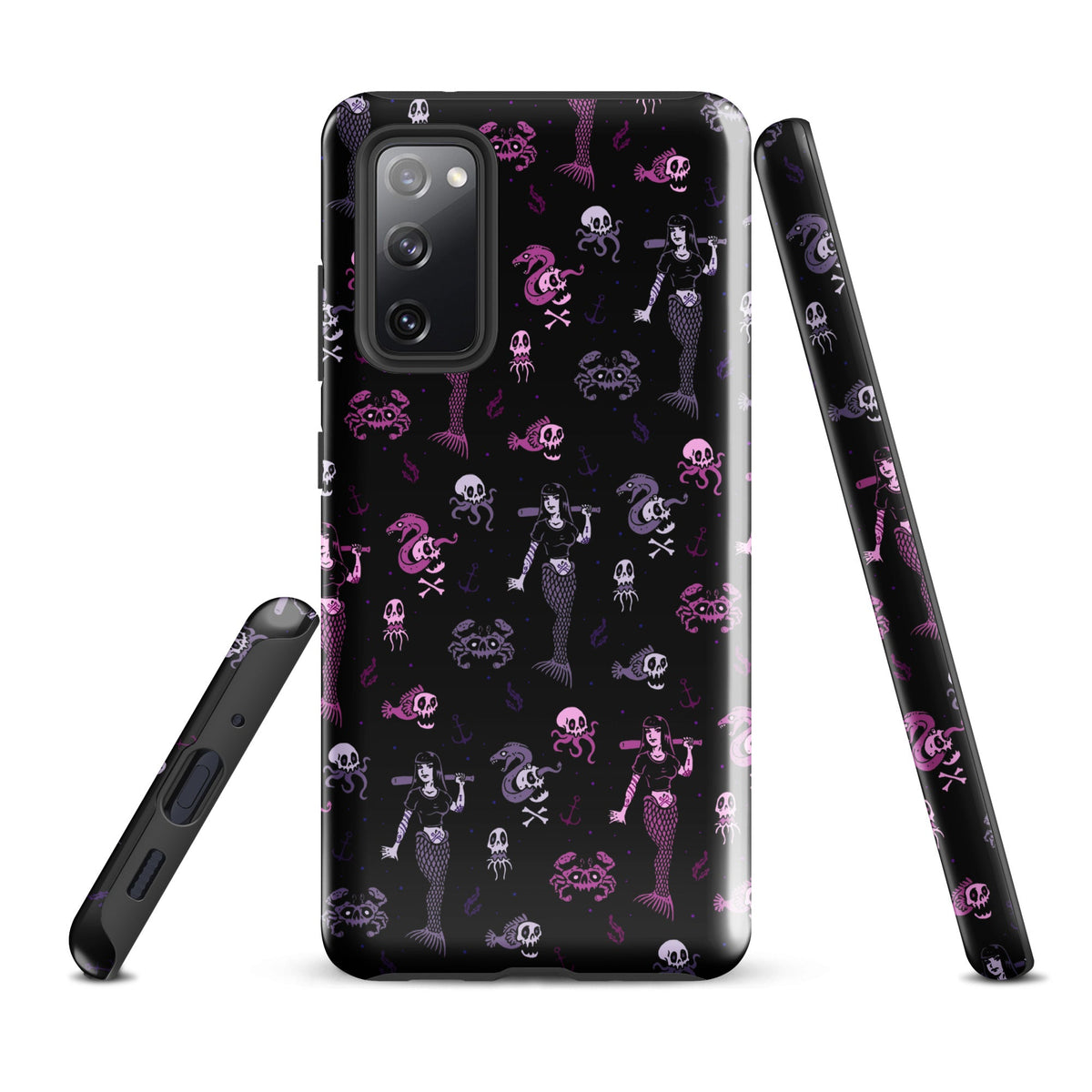 Metal Mermaid Samsung Case