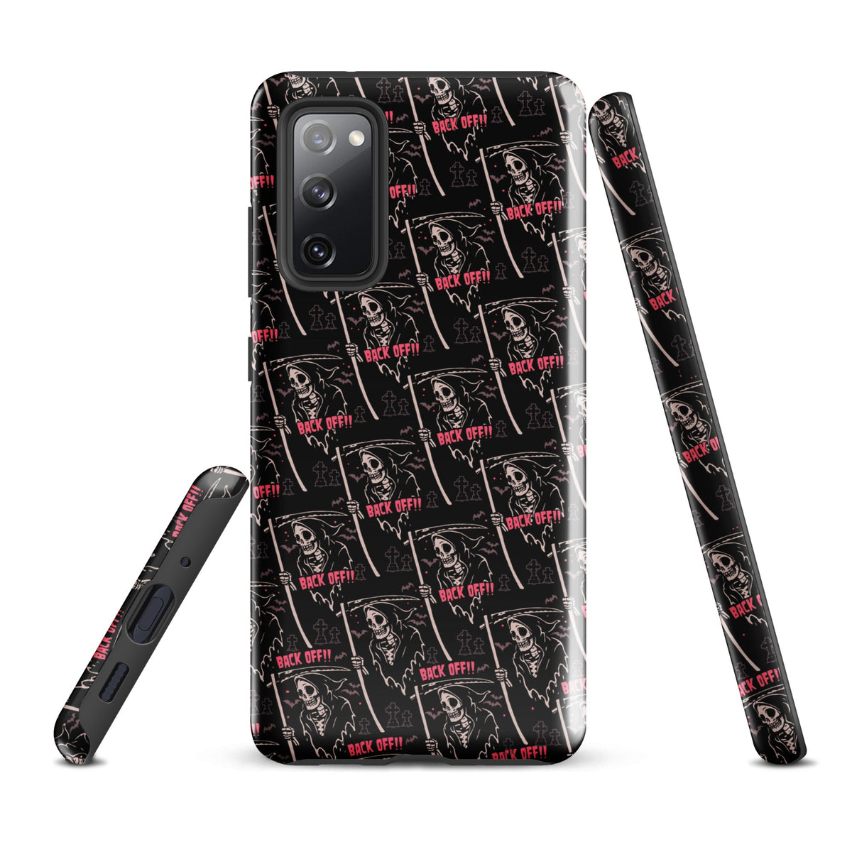 Grim Reaper Back Off Samsung Case