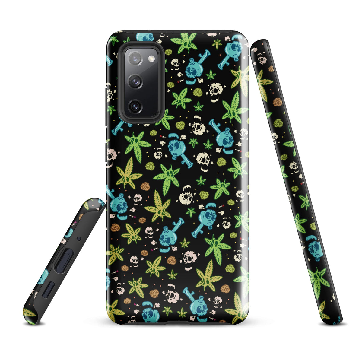 Weed And Skulls Samsung Case