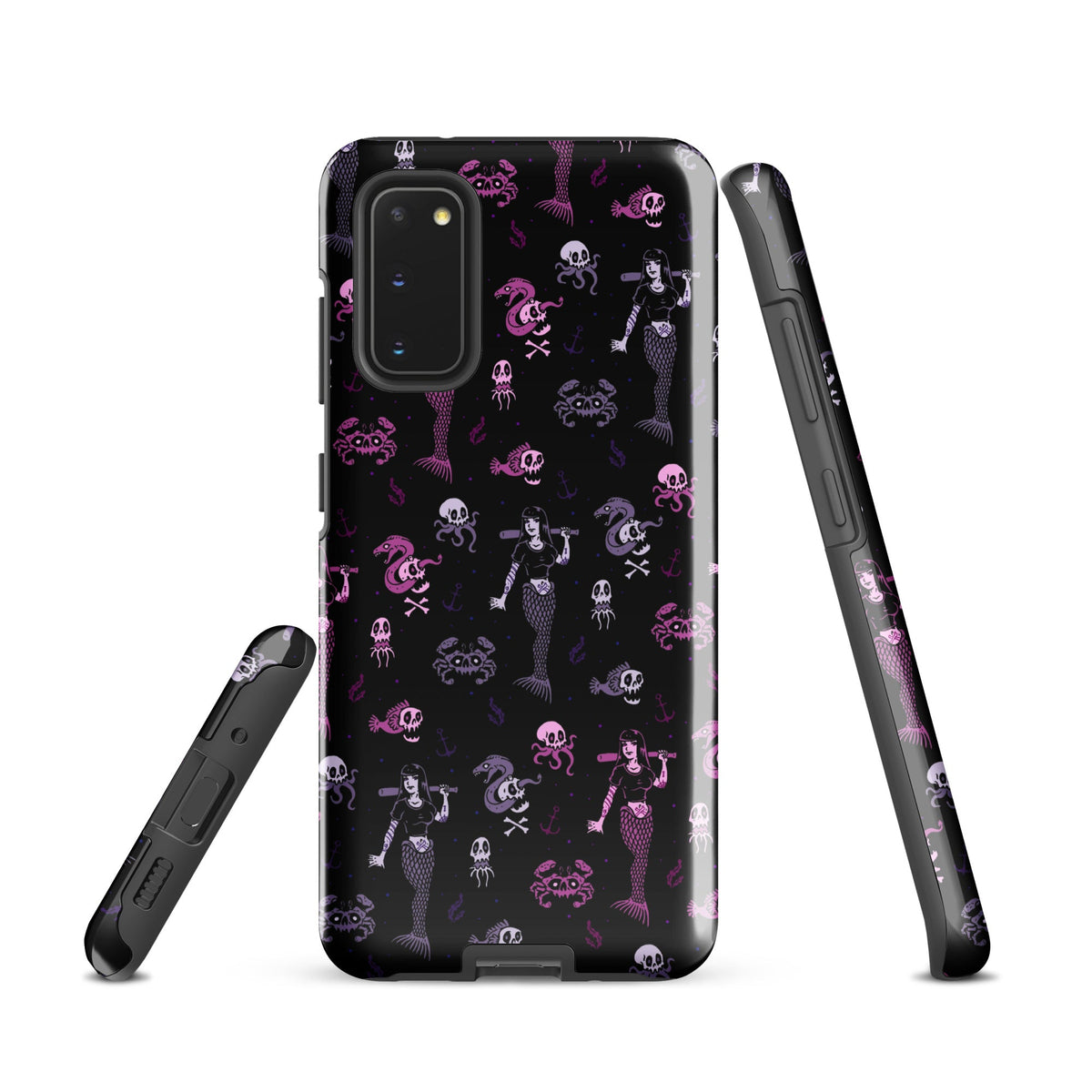 Metal Mermaid Samsung Case