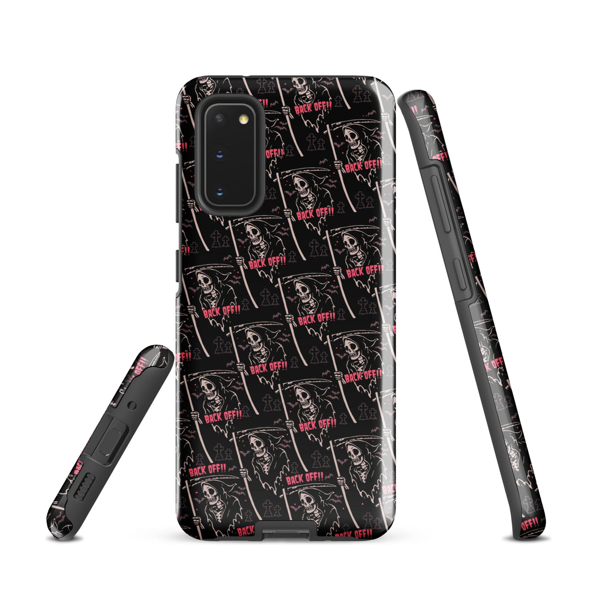 Grim Reaper Back Off Samsung Case