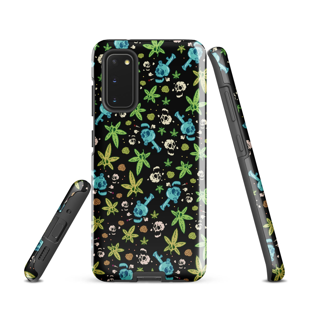 Weed And Skulls Samsung Case
