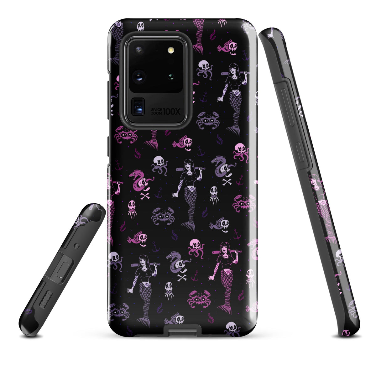 Metal Mermaid Samsung Case