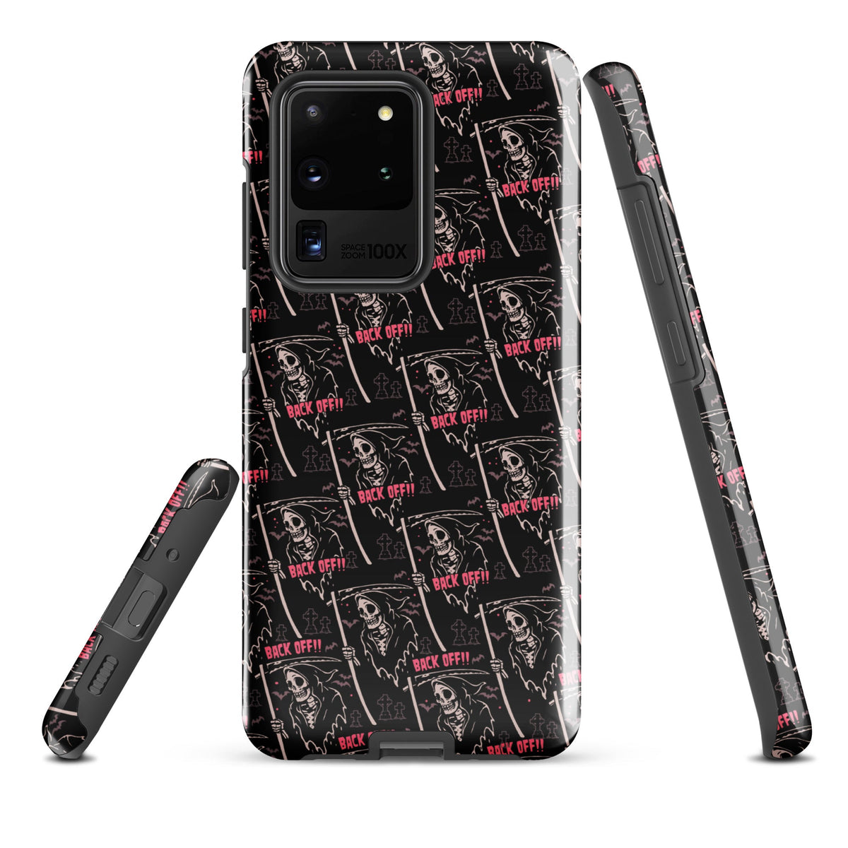 Grim Reaper Back Off Samsung Case