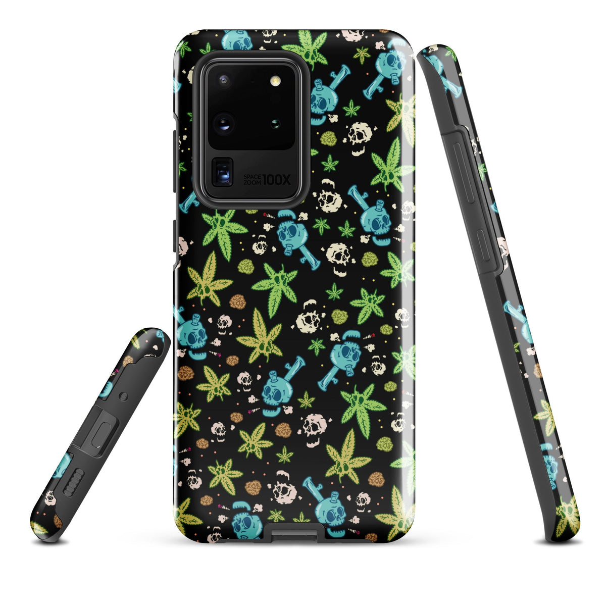 Weed And Skulls Samsung Case