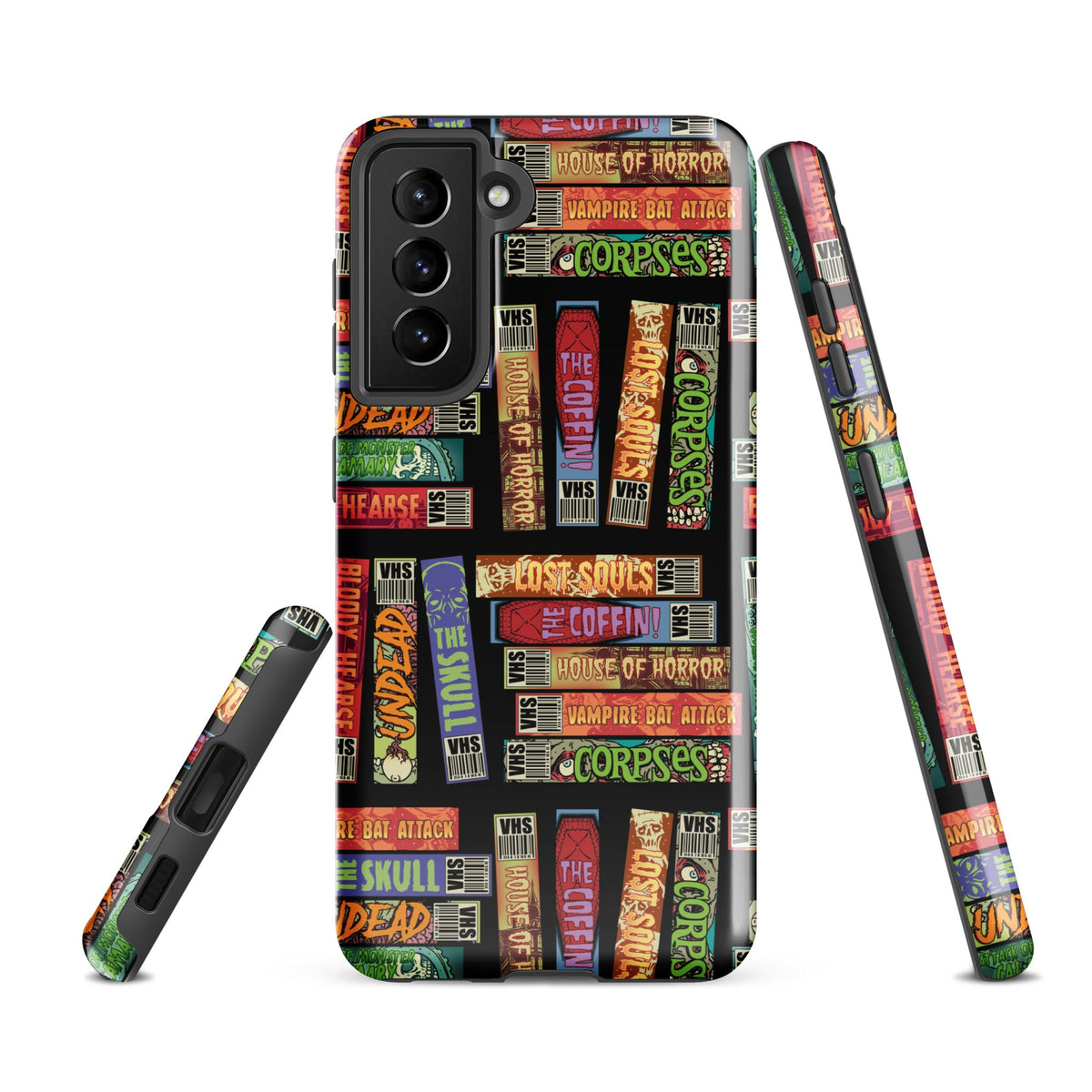 Retro Horror VHS Samsung Case