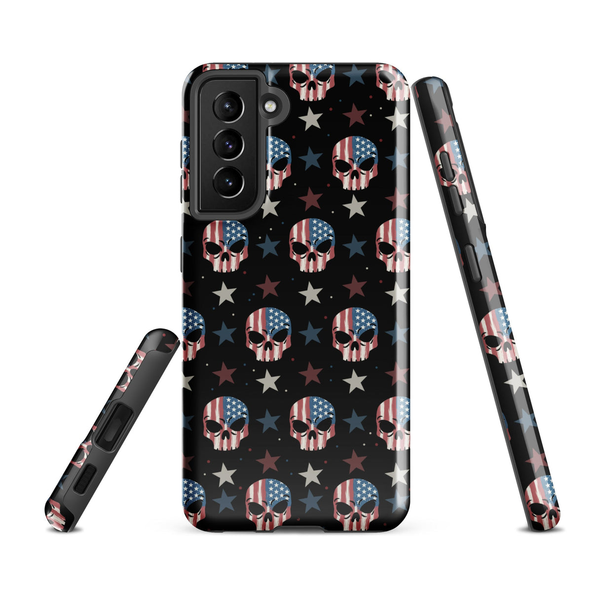 USA Skull Samsung Case