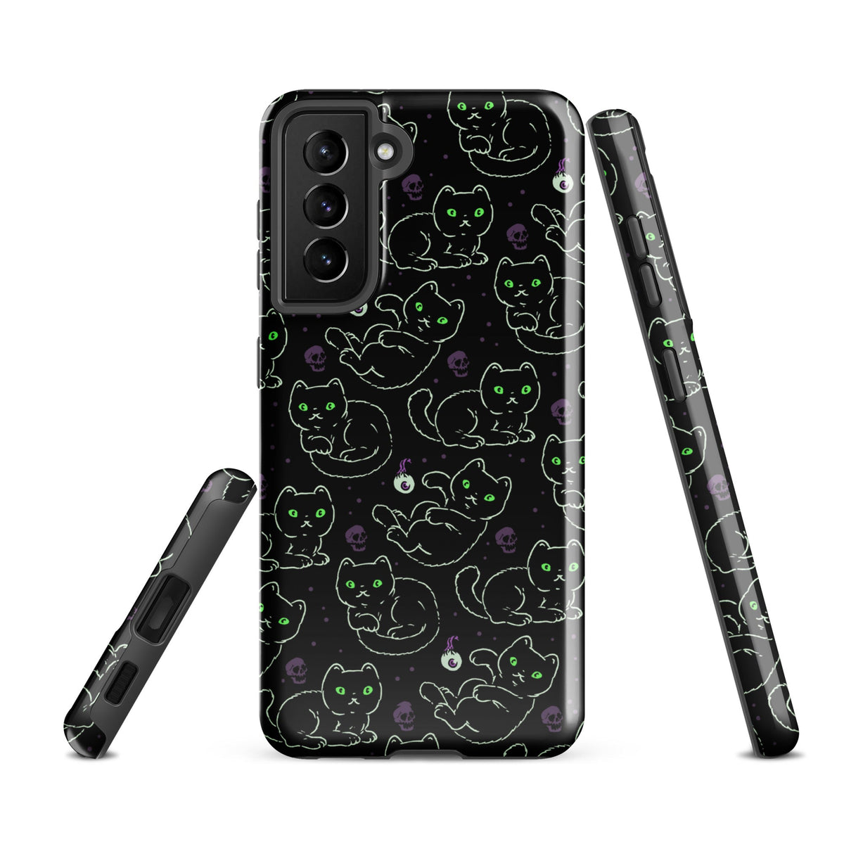 Black Cats Samsung Case