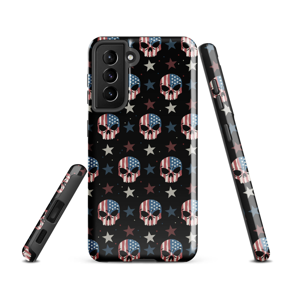 USA Skull Samsung Case