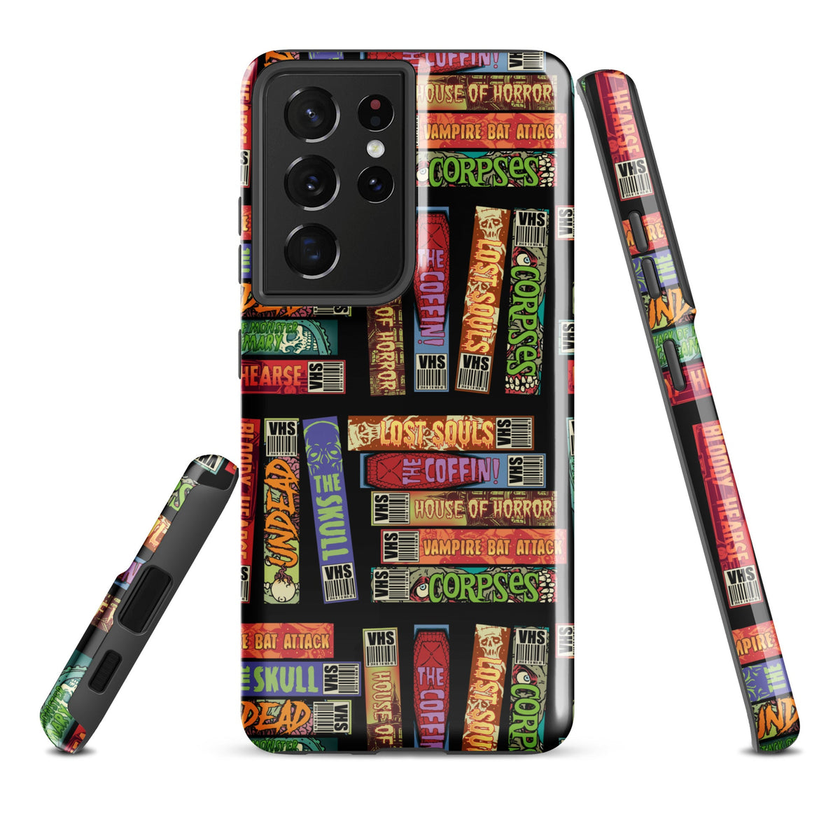 Retro Horror VHS Samsung Case