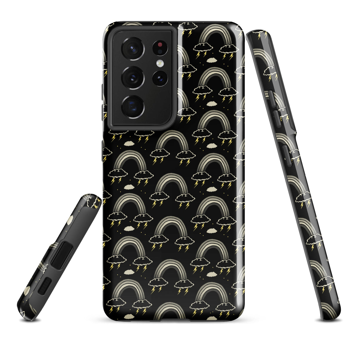 Goth Rainbow Emo Samsung Case