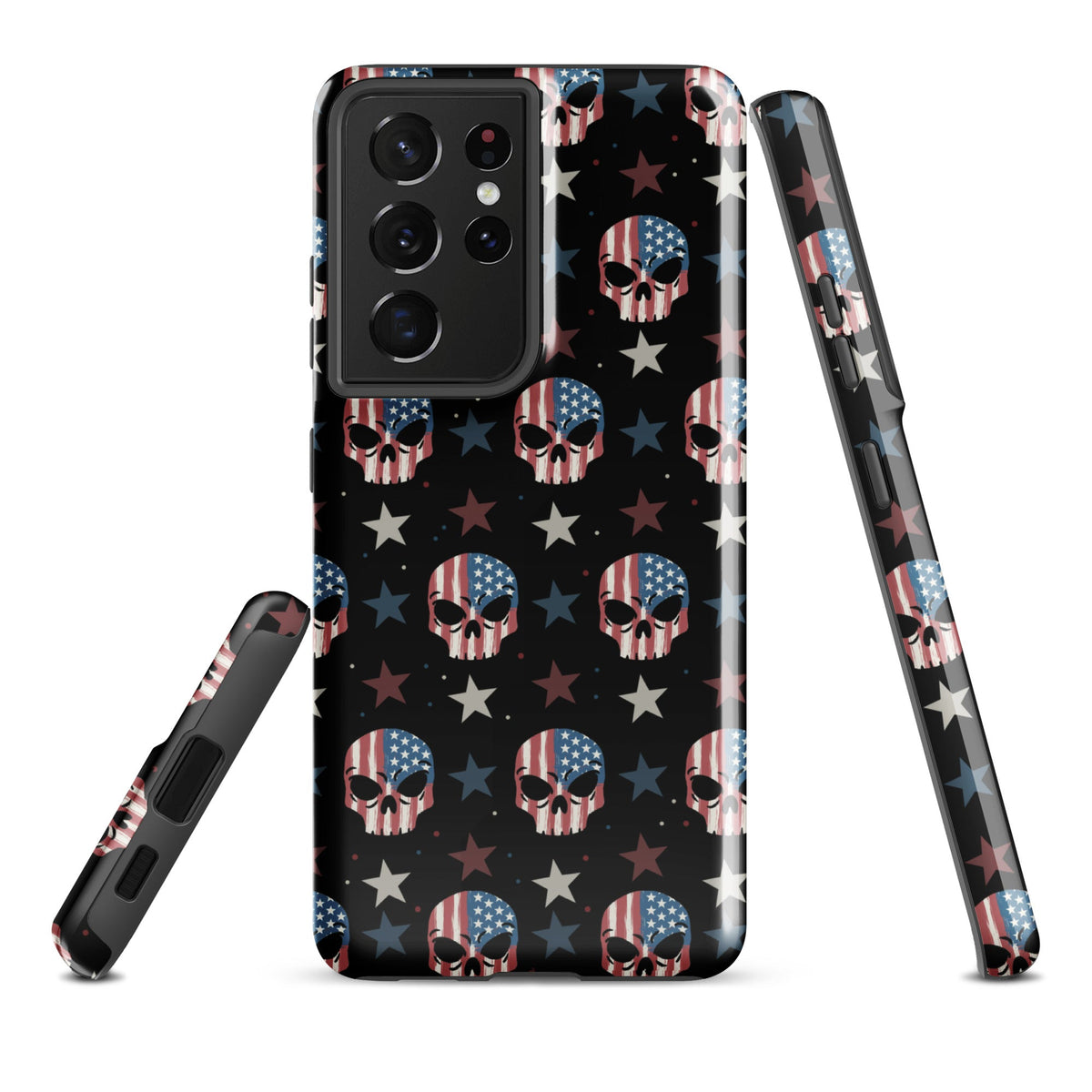 USA Skull Samsung Case