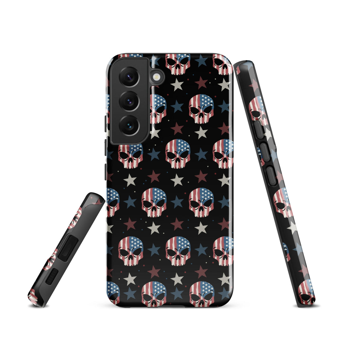 USA Skull Samsung Case