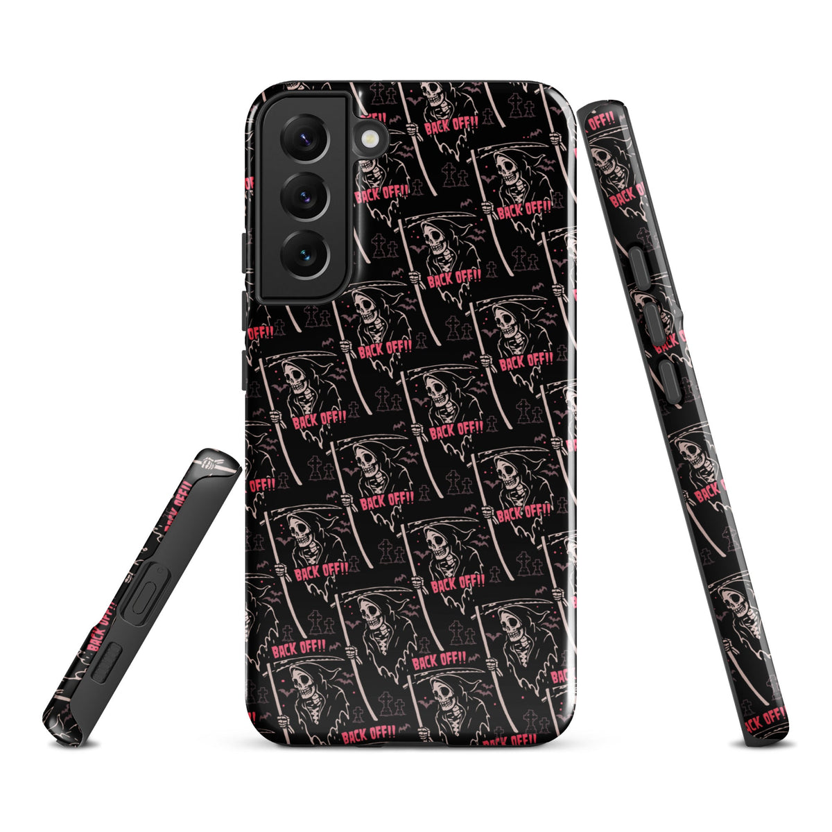 Grim Reaper Back Off Samsung Case