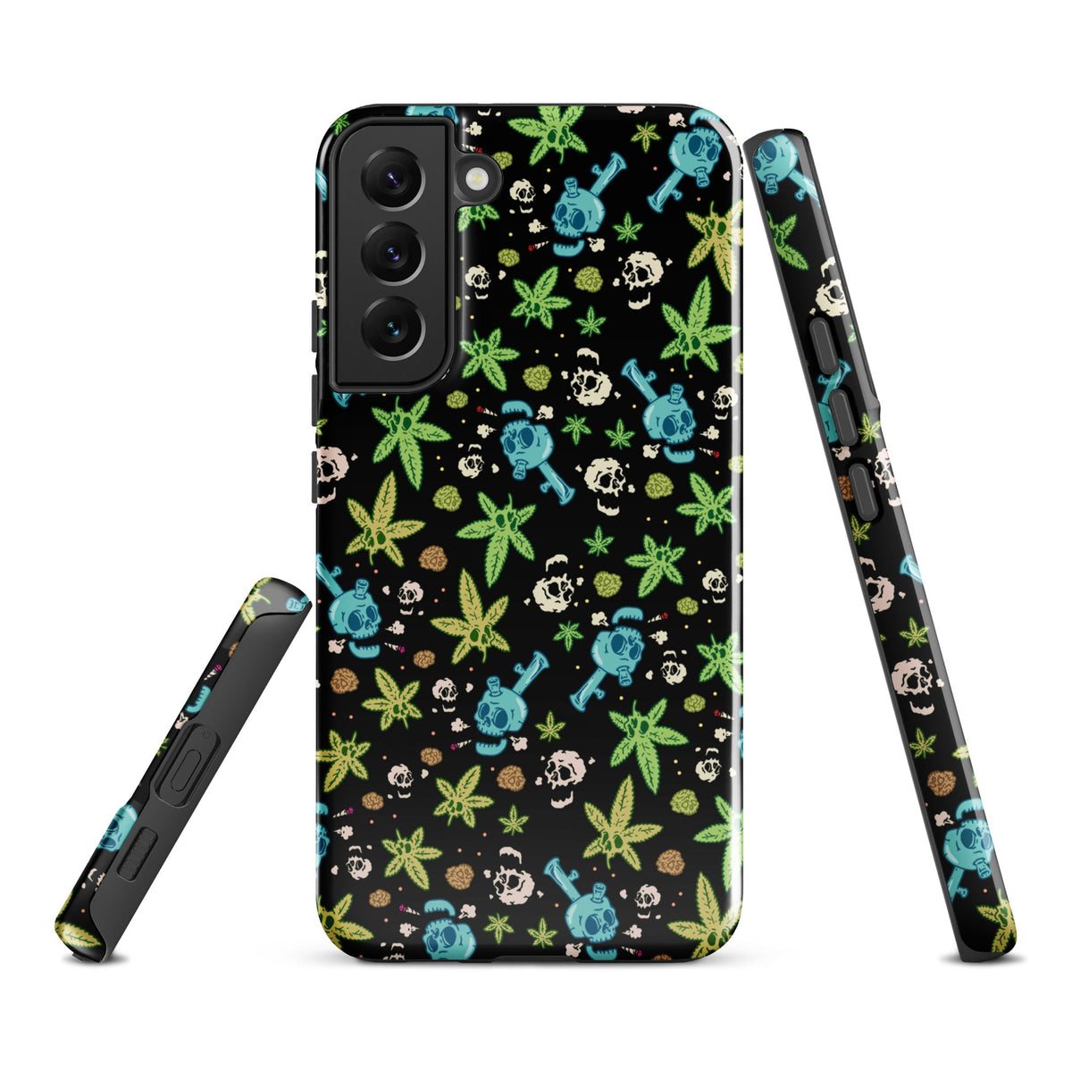Weed And Skulls Samsung Case