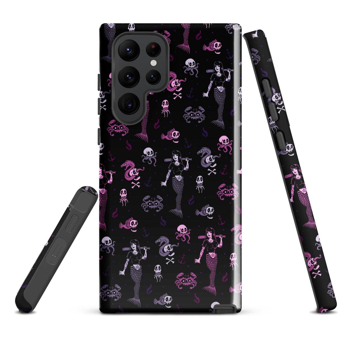Metal Mermaid Samsung Case