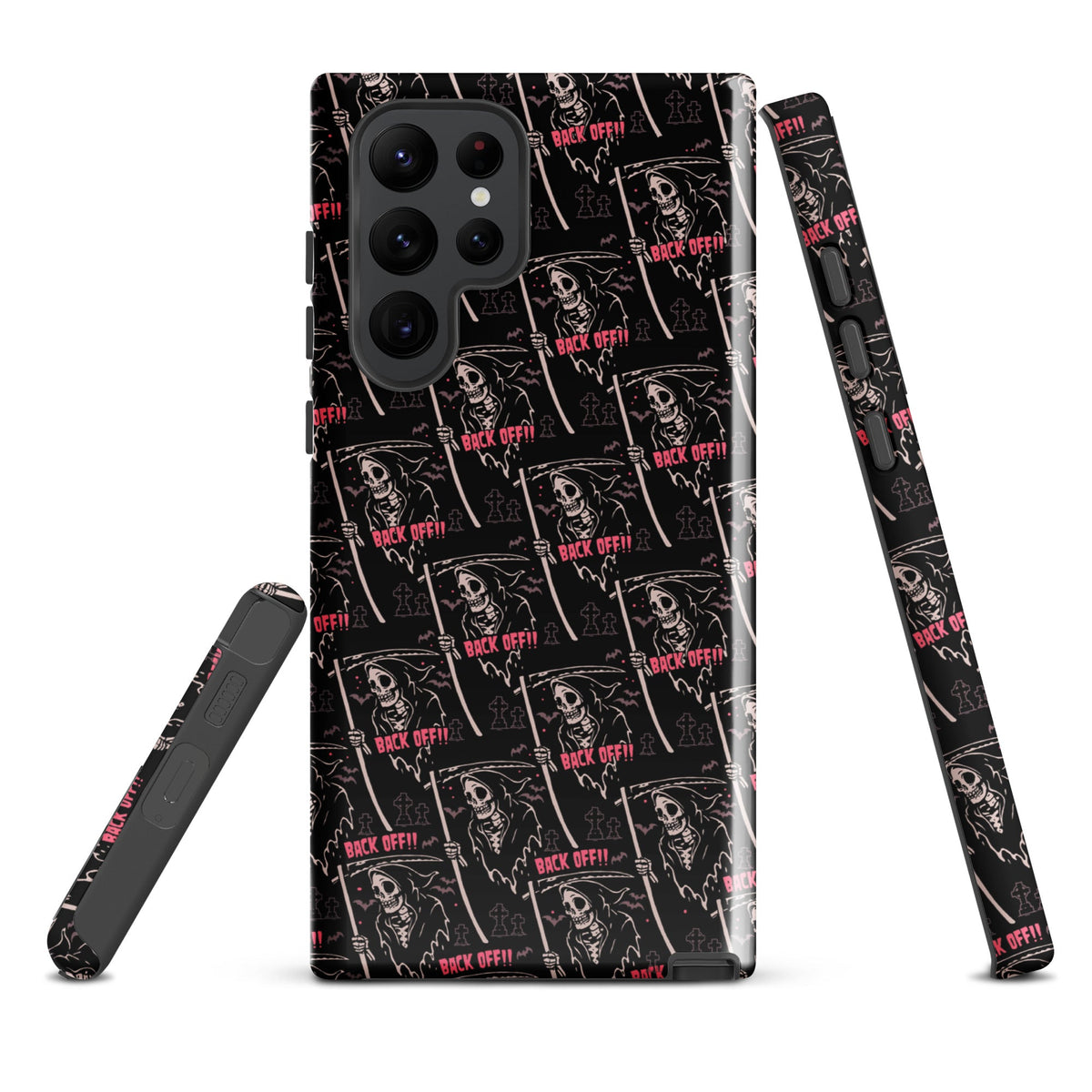 Grim Reaper Back Off Samsung Case