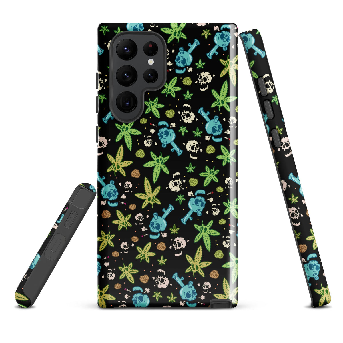 Weed And Skulls Samsung Case