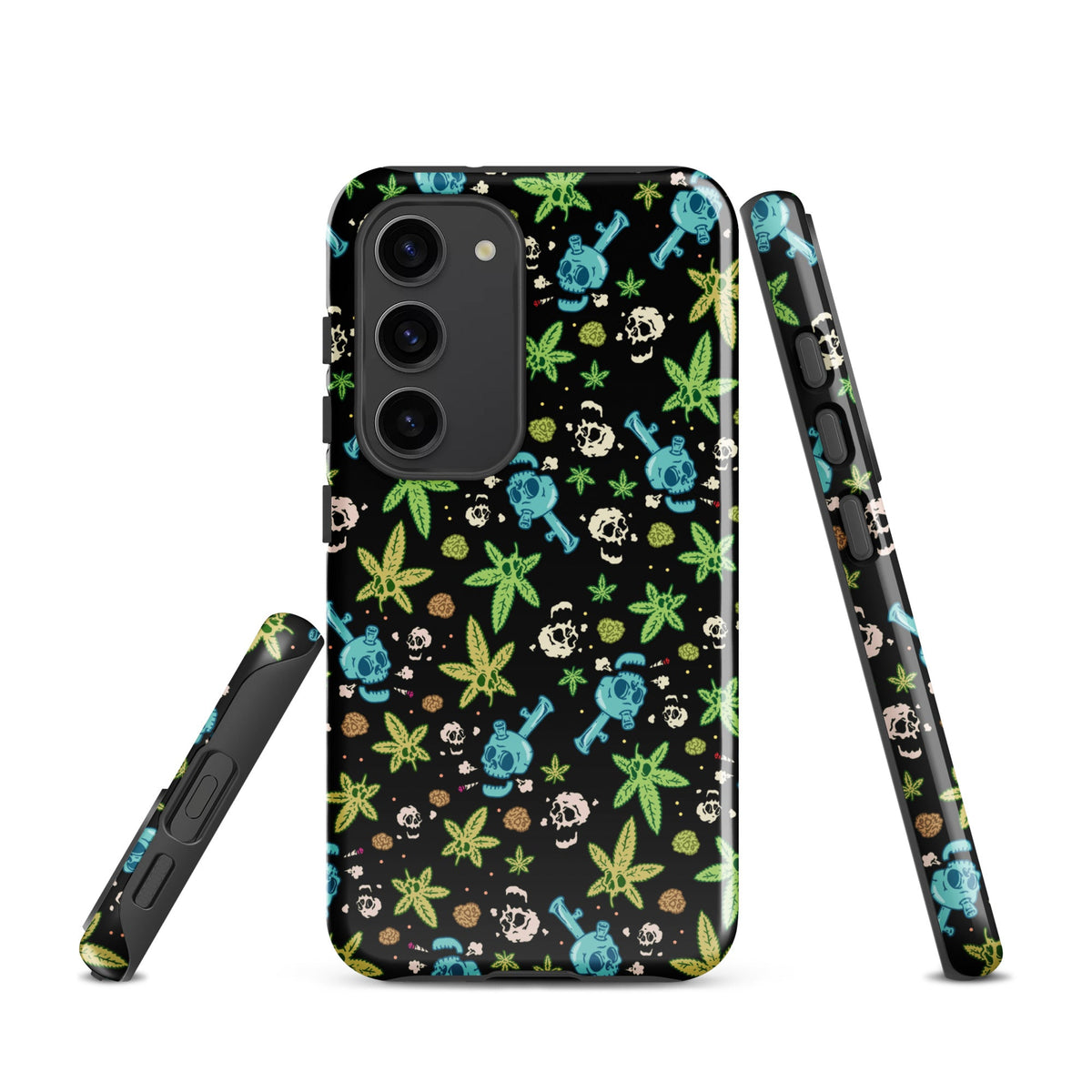 Weed And Skulls Samsung Case