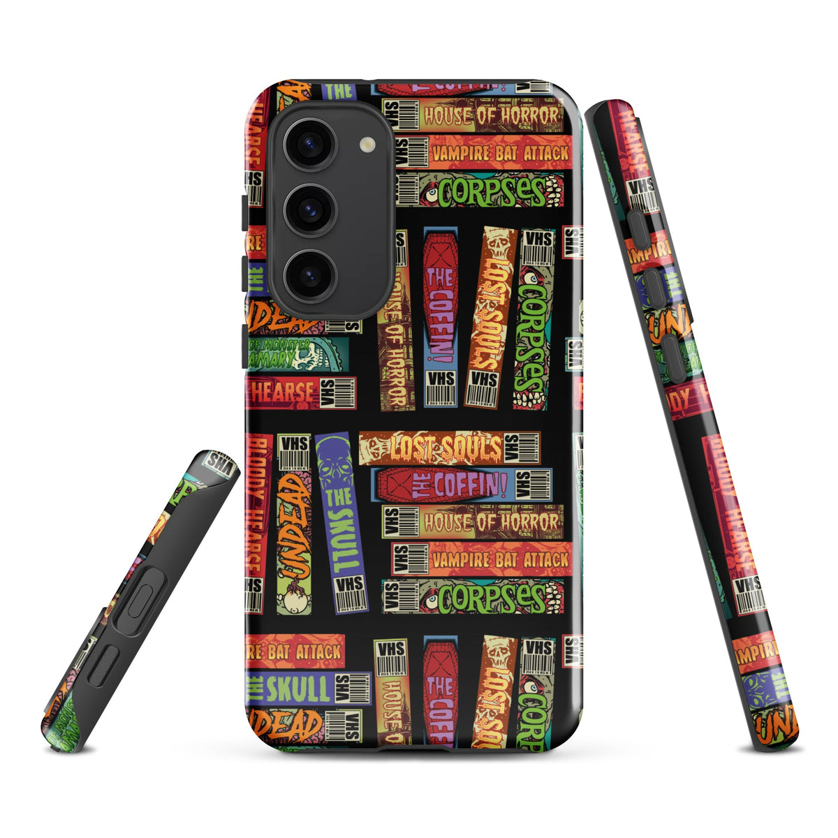 Retro Horror VHS Samsung Case