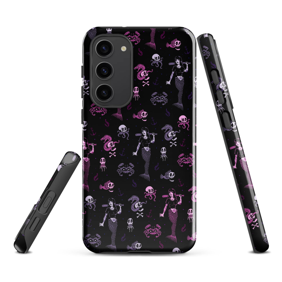 Metal Mermaid Samsung Case