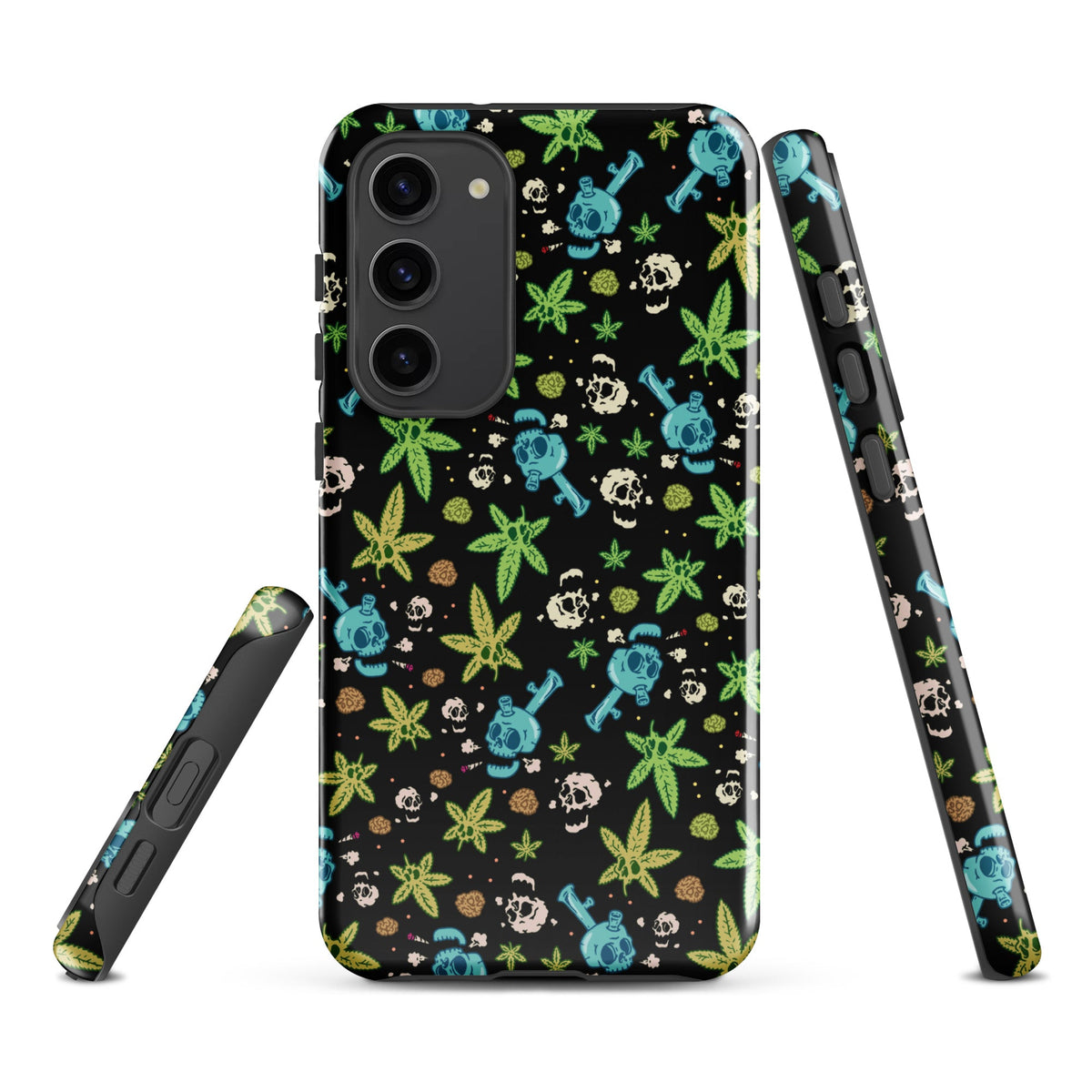 Weed And Skulls Samsung Case