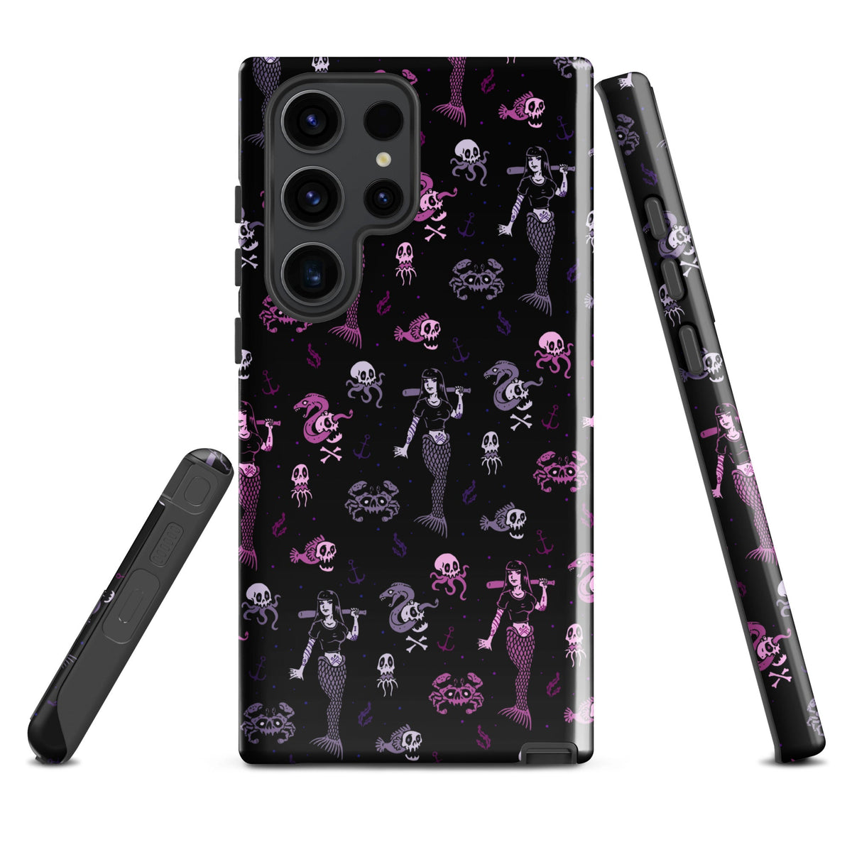 Metal Mermaid Samsung Case