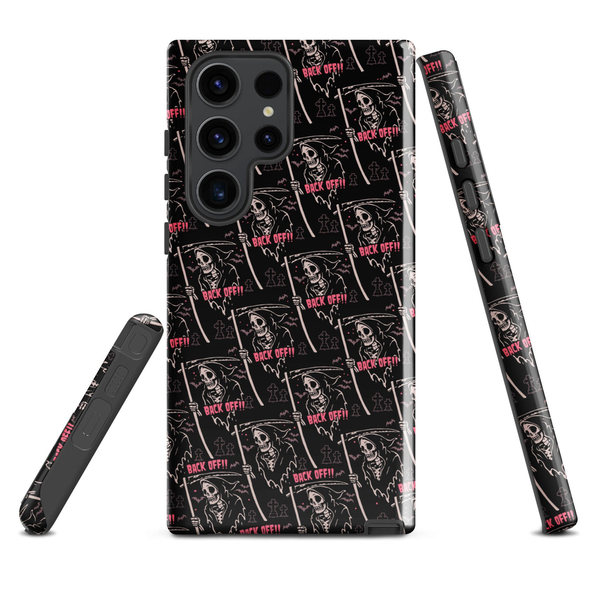 Grim Reaper Back Off Samsung Case