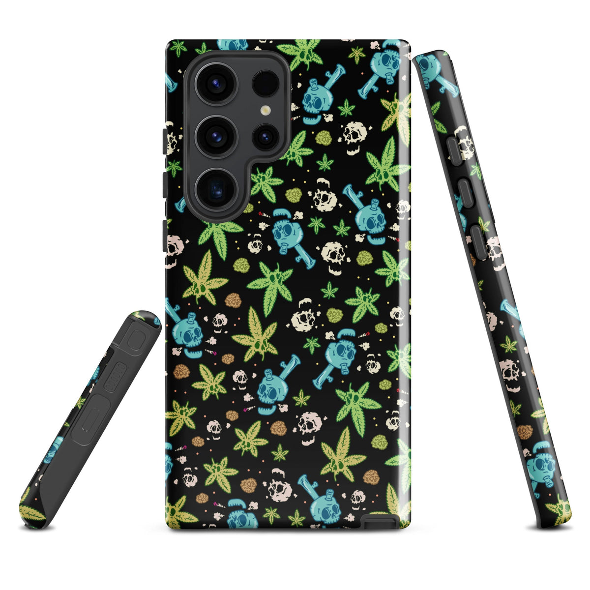 Weed And Skulls Samsung Case