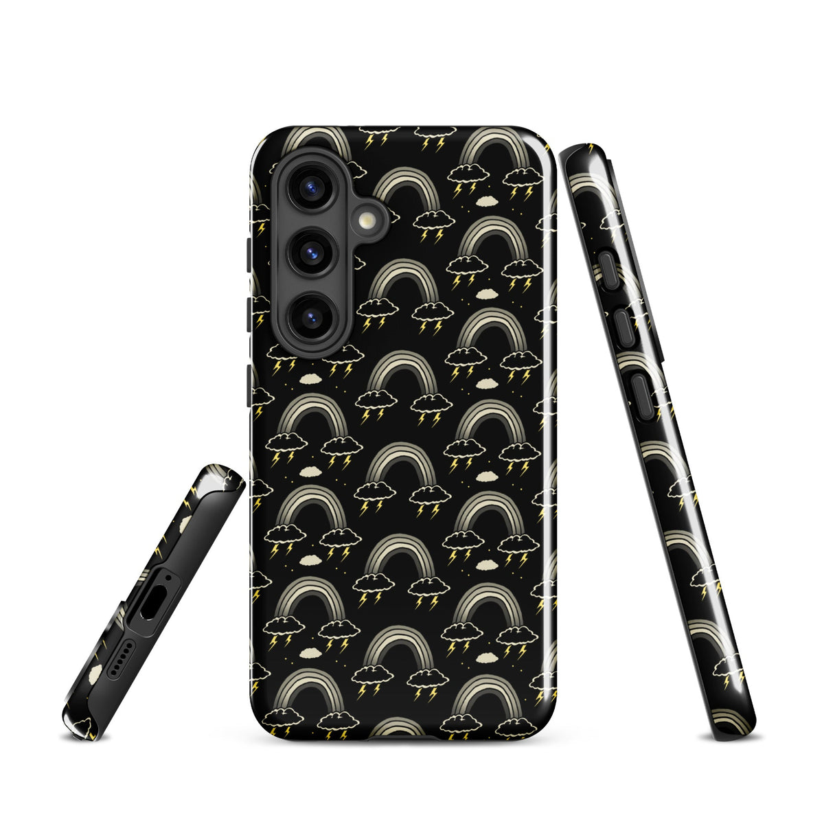 Goth Rainbow Emo Samsung Case