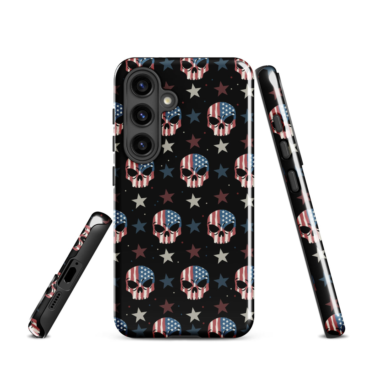 USA Skull Samsung Case
