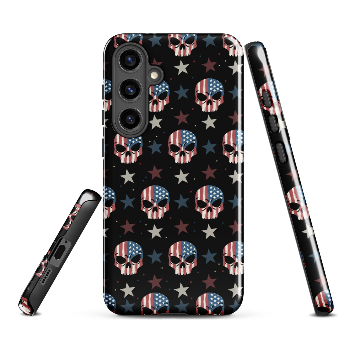 USA Skull Samsung Case