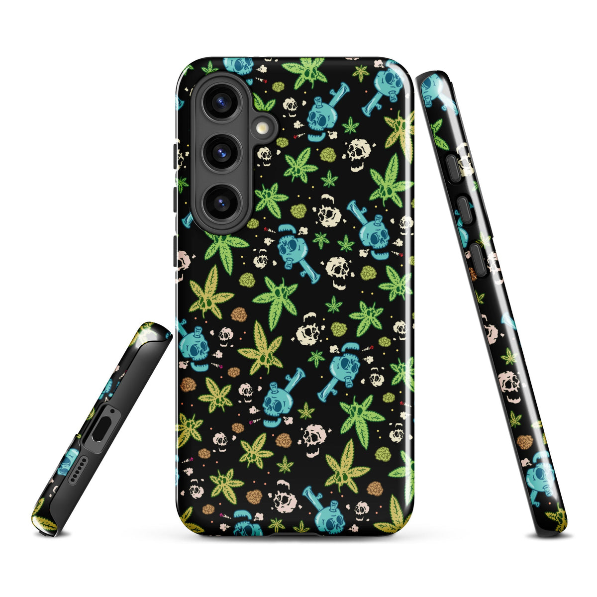 Weed And Skulls Samsung Case