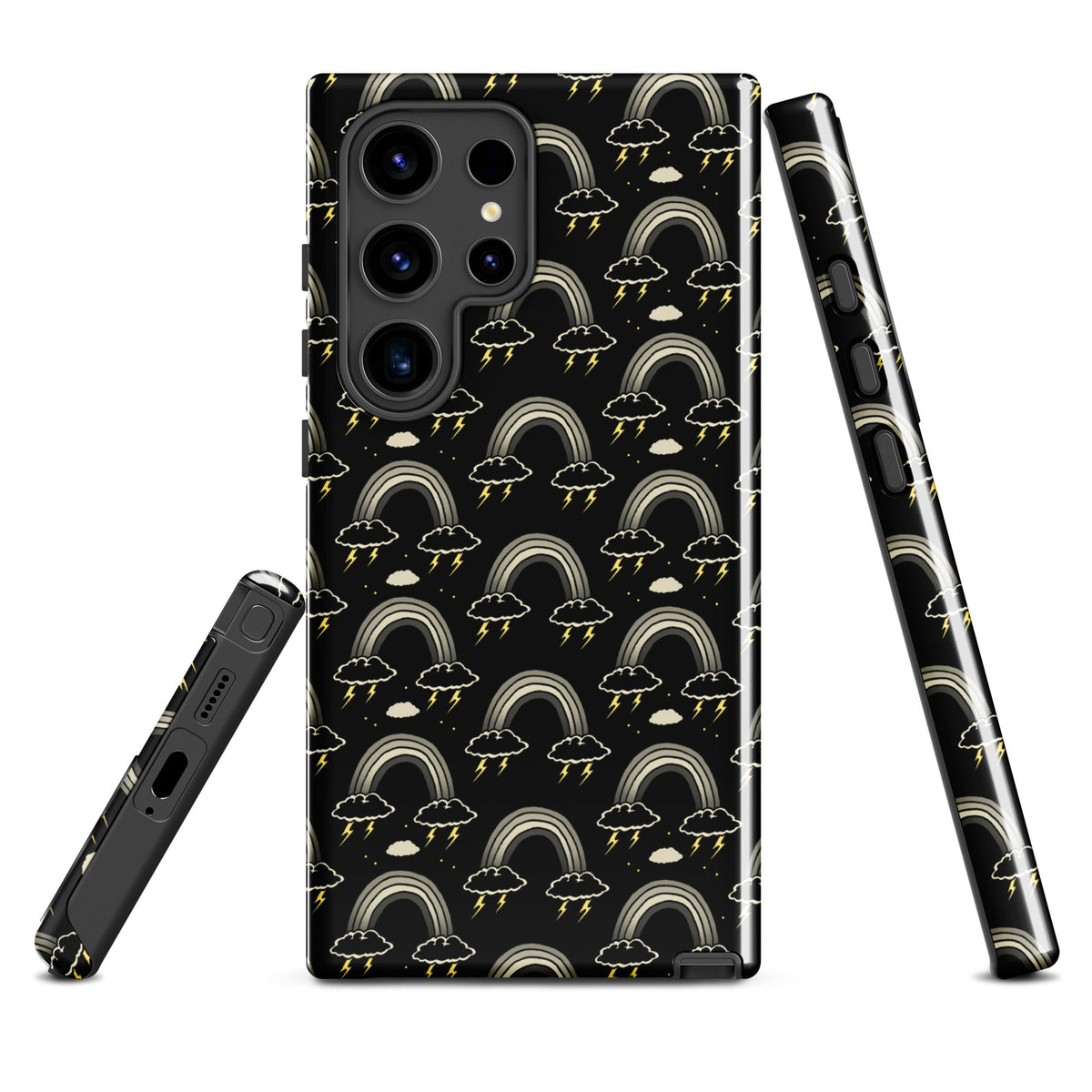 Goth Rainbow Emo Samsung Case