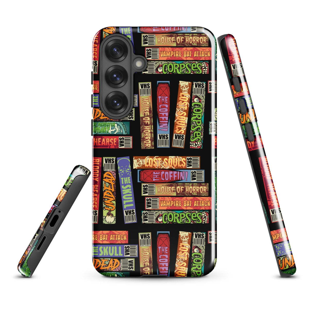 Retro Horror VHS Samsung Case