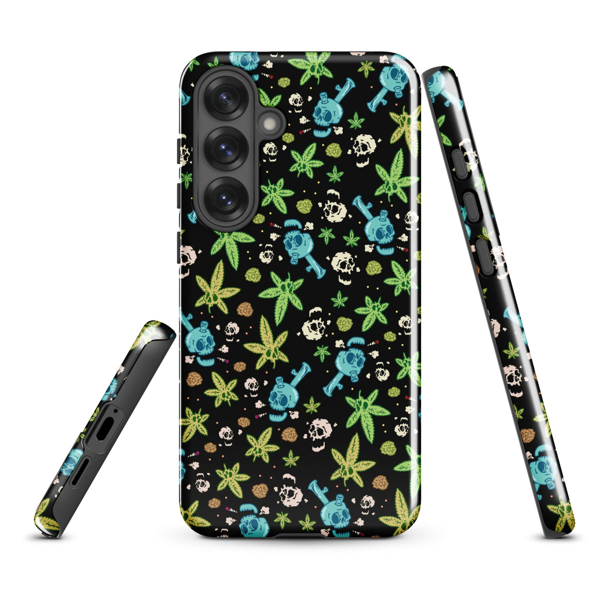 Weed And Skulls Samsung Case