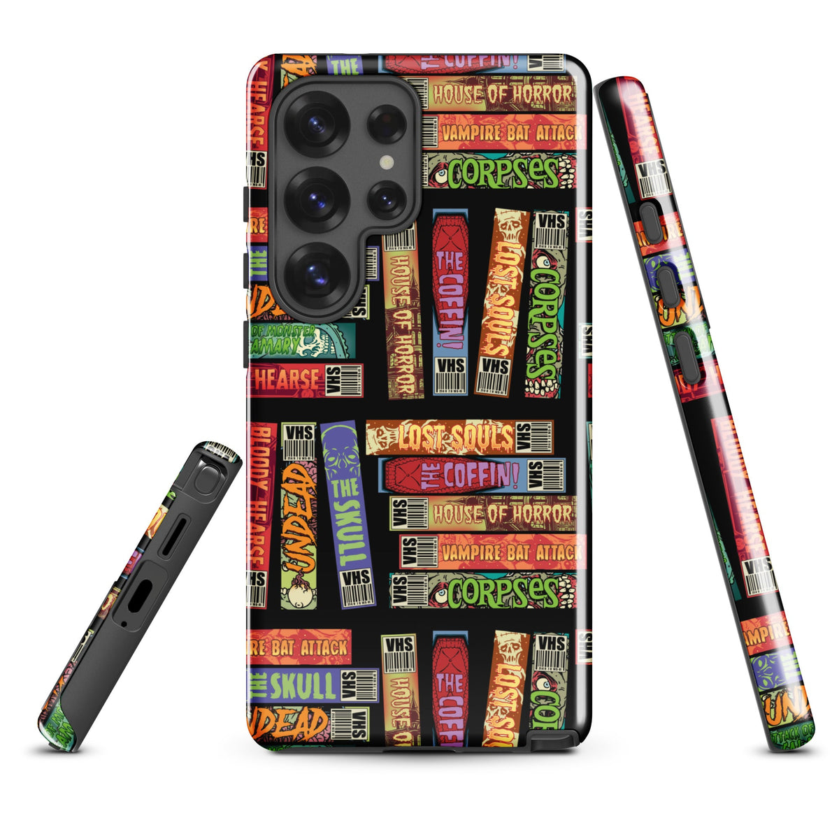Retro Horror VHS Samsung Case