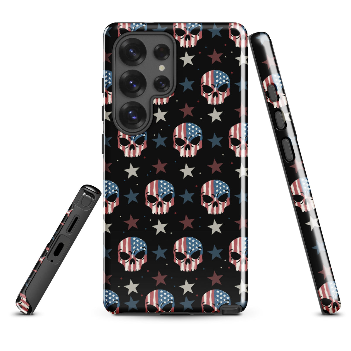 USA Skull Samsung Case