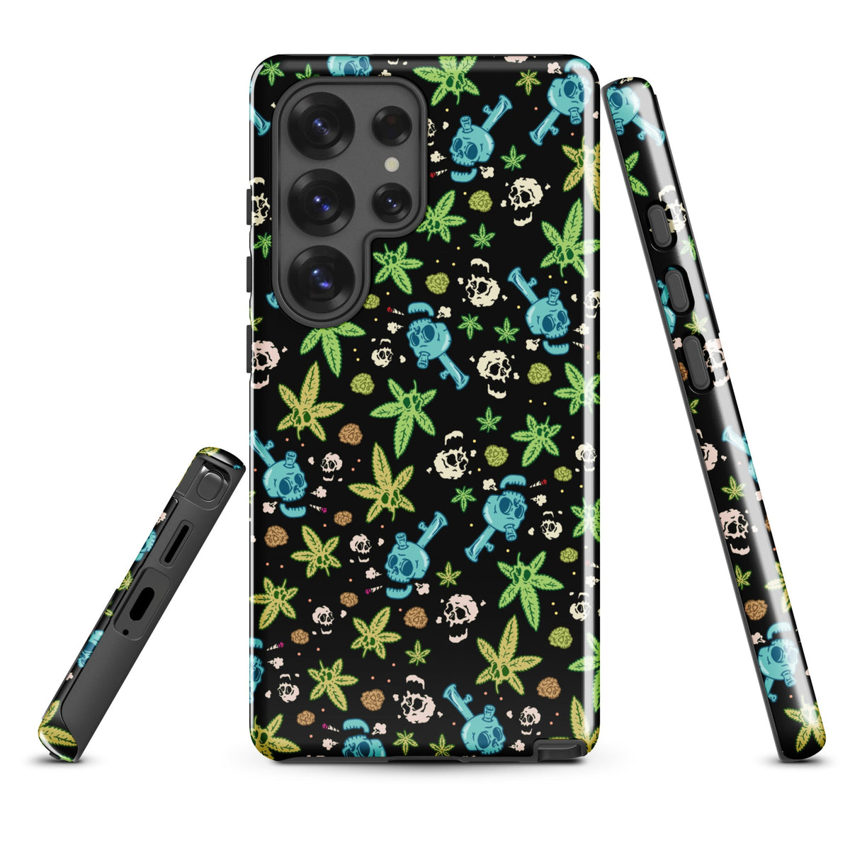 Weed And Skulls Samsung Case