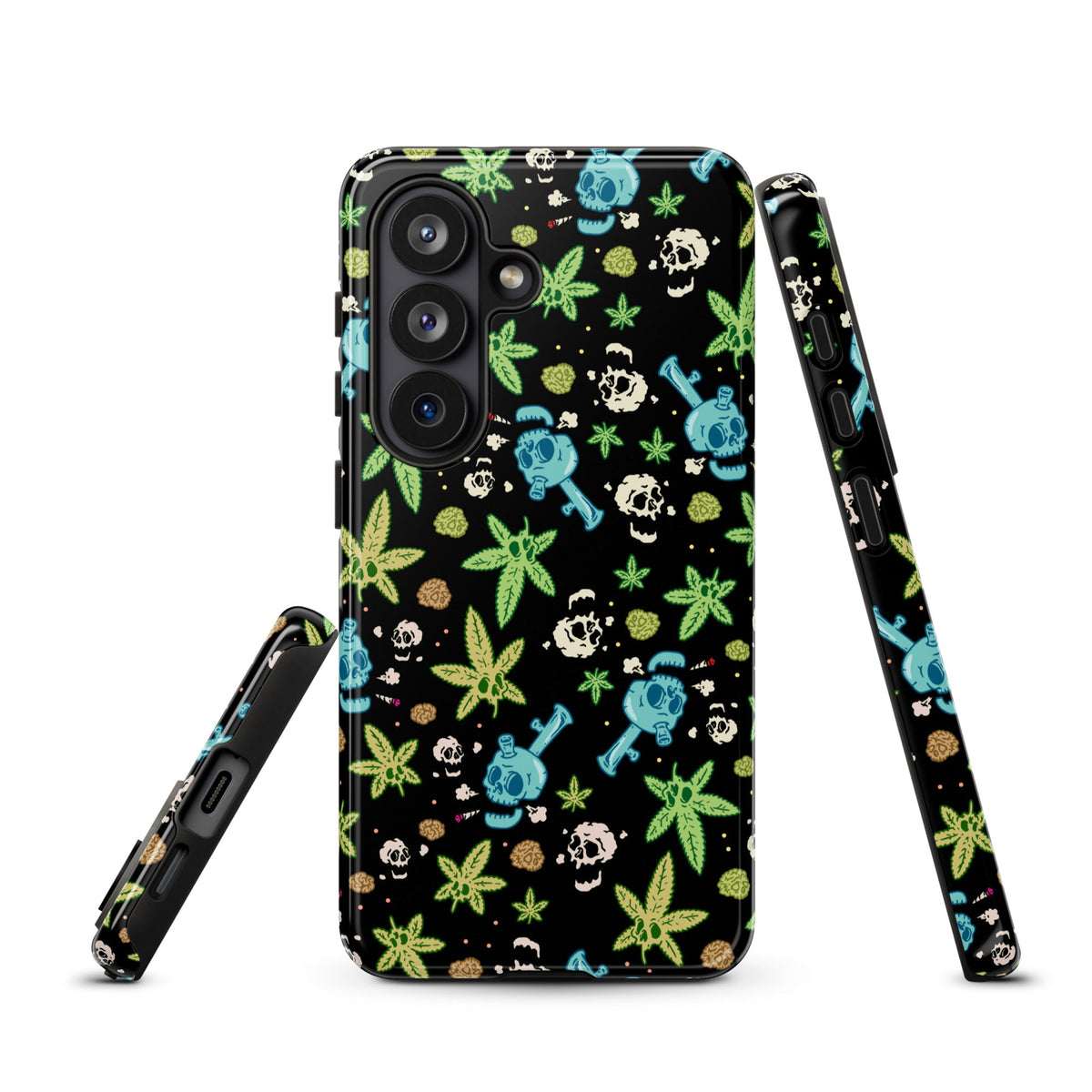 Weed And Skulls Samsung Case
