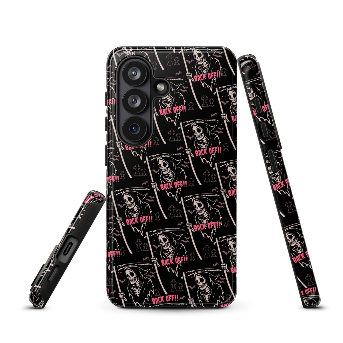 Grim Reaper Back Off Samsung Case