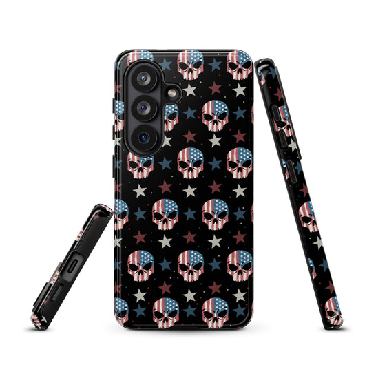 USA Skull Samsung Case